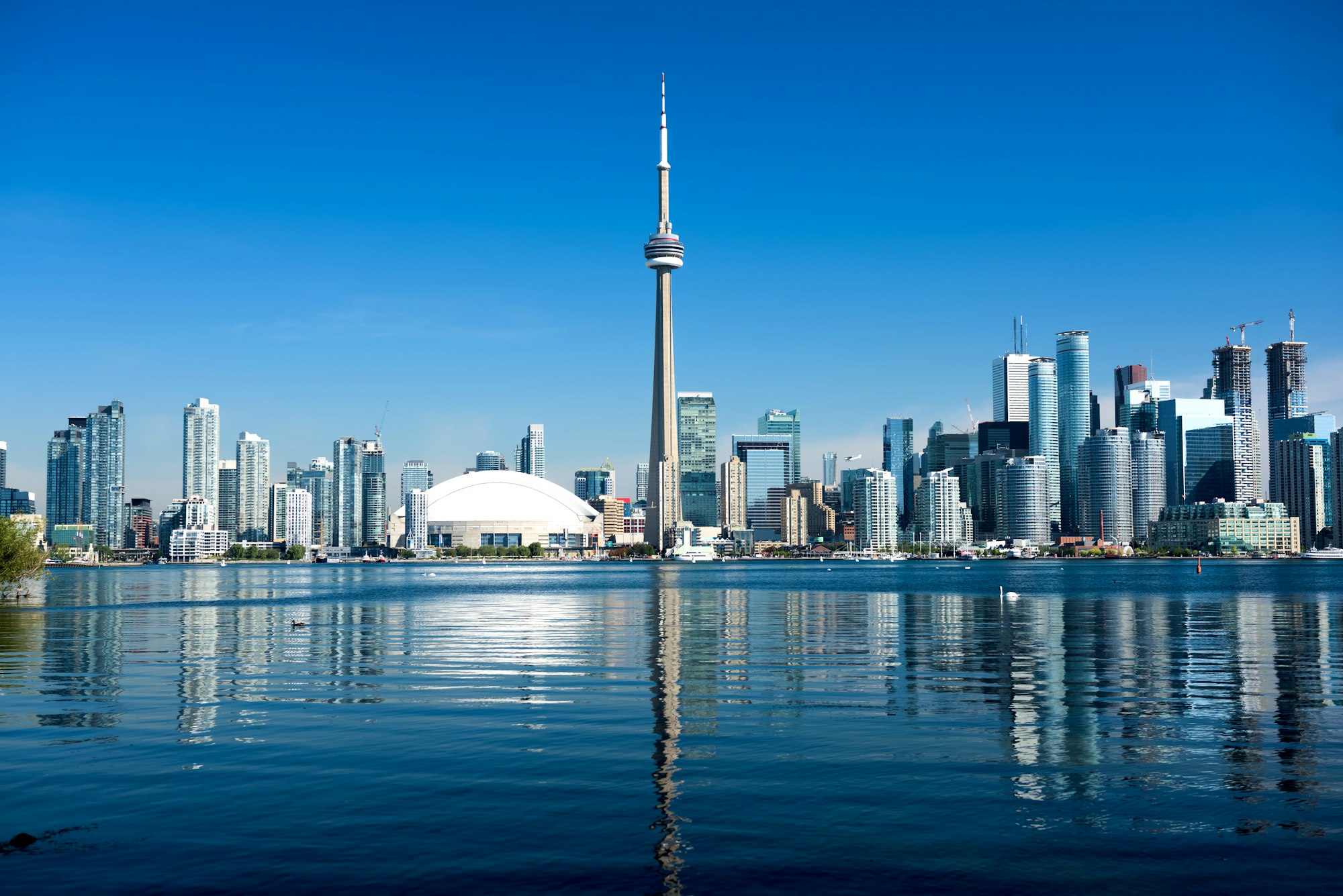 Toronto city skyline, Ontario, Canada